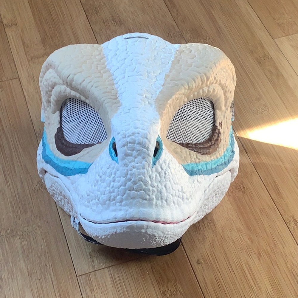 painted Dino mask